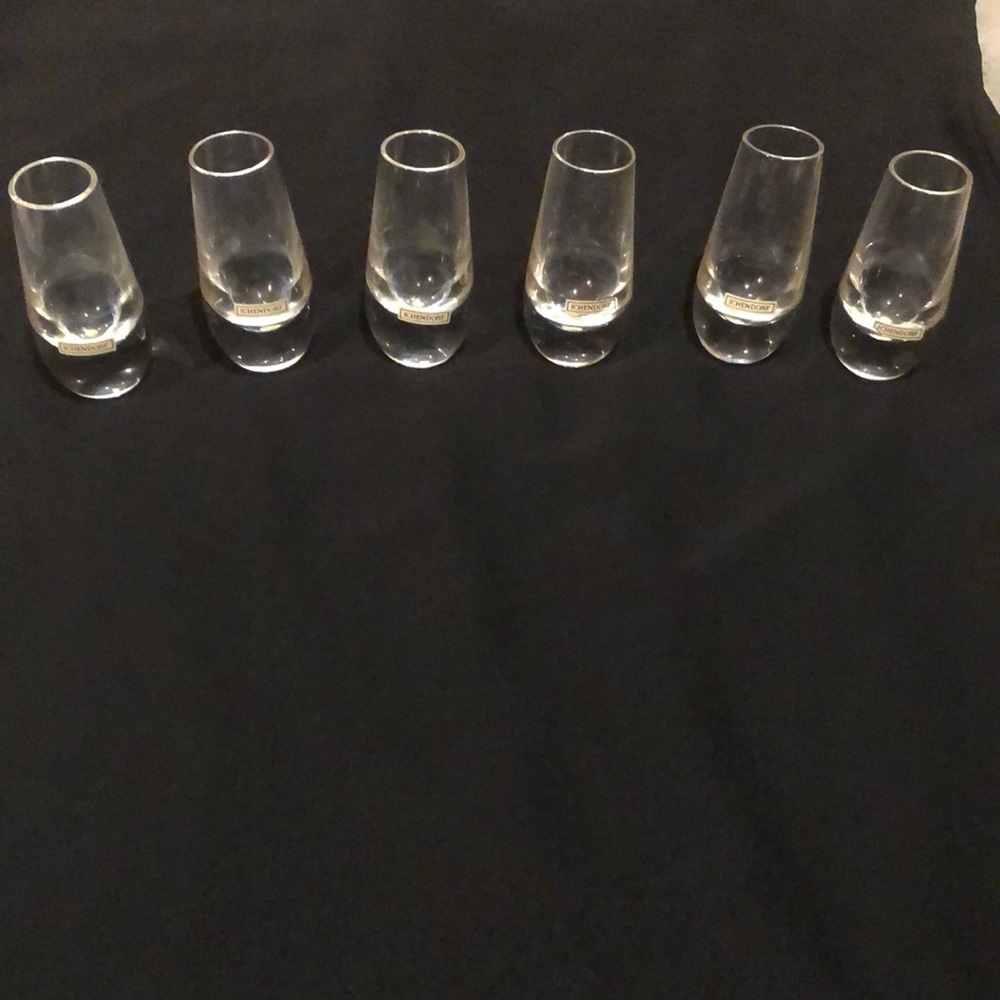 Set of 6 Ichendorf Milano Tasting/Vodka Glasses made in Western Germany